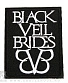нашивка термо black veil brides (надпись, лого внизу, вышивка)
