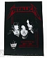 нашивка на спину metallica "bang that head that doesn't bang"