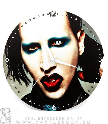 часы настенные marilyn manson