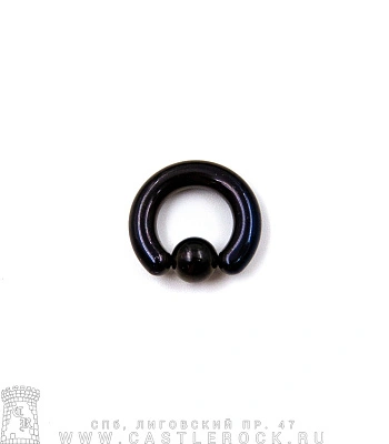 Кольцо BCR Хард Сталь Черное 5 х 13 х 8