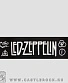 напульсник на резинке led zeppelin (белая надпись)