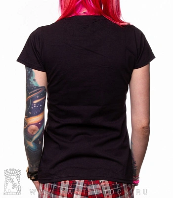 женская футболка nirvana "in utero"