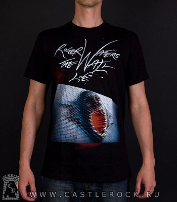 футболка pink floyd roger waters "the wall. live"
