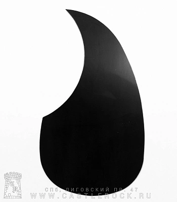 защитная накладка капля черная (большая) a025ap/acpa01