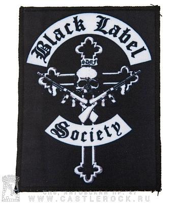 нашивка black label society "sdmf"