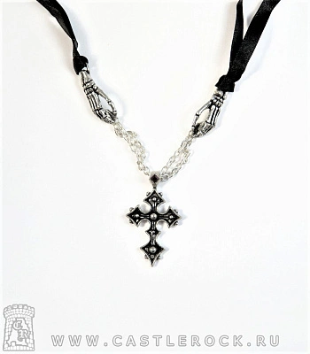 подвес alchemy gothic (алхимия готик) p427 mortifera cross