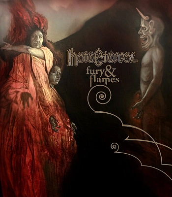CD Hate Eternal "Fury & Flames"