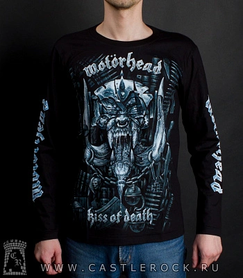футболка motorhead "kiss of death" д/р