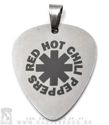 подвеска медиатор red hot chili peppers