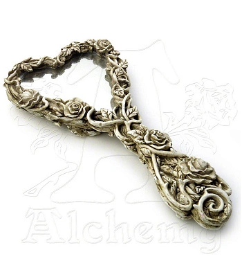 зеркало alchemy gothic (алхимия готик) fate of narcissus (череп и розы)