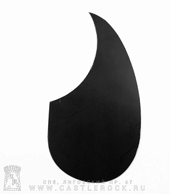 защитная накладка капля черная (малая) a025cp/ac-100b