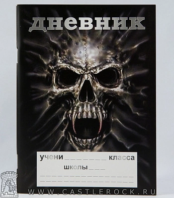 дневник castle rock (череп)