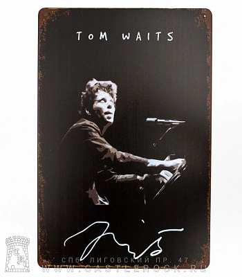 табличка tom waits