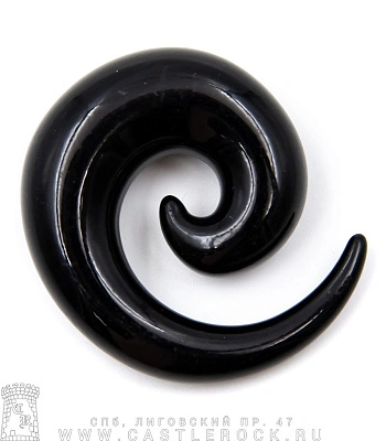 Растяжка Акрил Спираль (черная) 16 мм