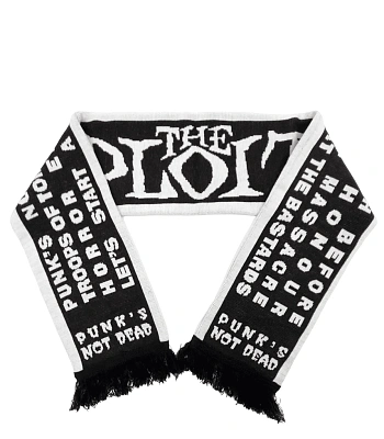 шарф exploited "punks not dead"