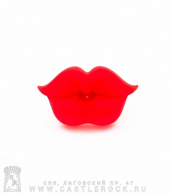 соска-пустышка губы розовые яркие