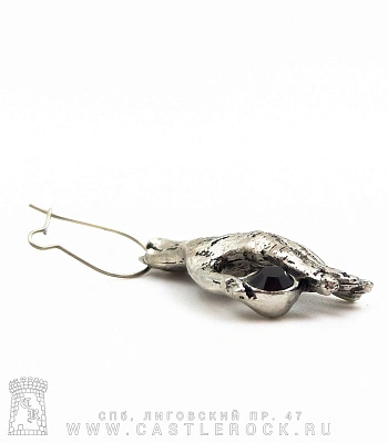 серьга alchemy gothic (алхимия готик) e261 cadavarus