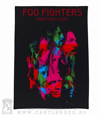 нашивка на спину foo fighters "wasting light"