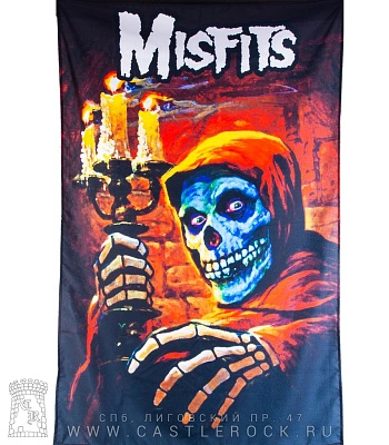 постер тканевый misfits "american psycho"