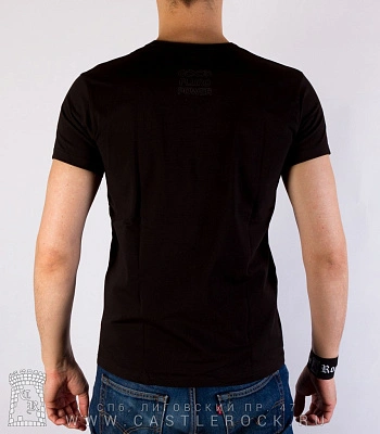 футболка хакер "hack the system" (светится)