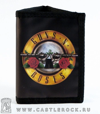 кошелек guns'n'roses (лого, к/з)