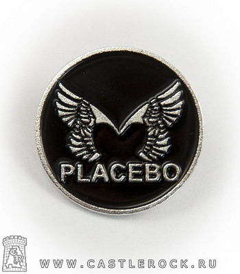 значок цанга placebo (лого, круглый)