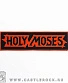 нашивка holy moses (лого красное)