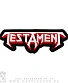 нашивка на спину testament (лого, вышивка)