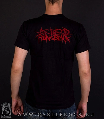 футболка as blood runs black (зомби с девушкой)