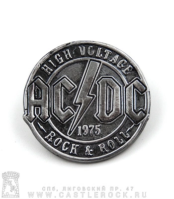 значок цанга значок цанга ac/dc "high voltage rock'n'roll"