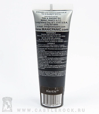 cтайлинг-гель manic panic raven (черный)