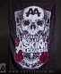 флаг asking alexandria (череп)
