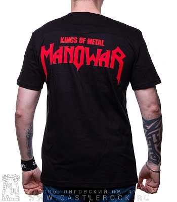 футболка manowar "kings of metal"