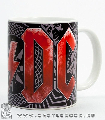 кружка ac/dc "black ice" (лого)