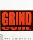 нашивка grind core (надпись красная)