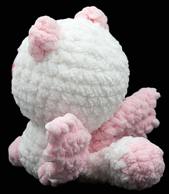 игрушка интерьерная котенок ангел