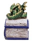 шкатулка дракончик на книгах