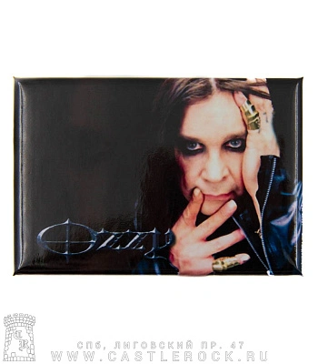 магнит прямоугольный ozzy osbourne