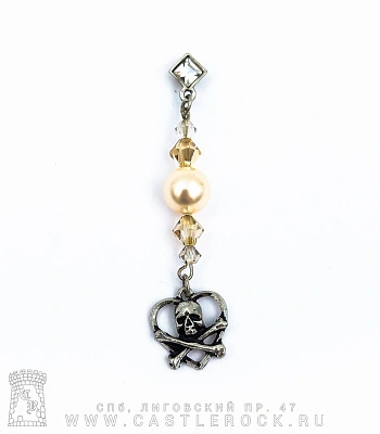 серьга alchemy gothic (алхимия готик) e246 drake