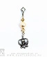 серьга alchemy gothic (алхимия готик) e246 drake