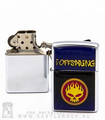 зажигалка цветная offspring