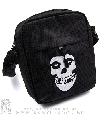 сумка на плечо с вышивкой misfits