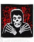 нашивка misfits "horror business" (скелет, вышивка)