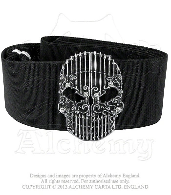 пряжка alchemy gothic (алхимия готик) b97 cemetary gates nurses (с поясом)