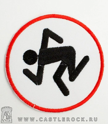 нашивка dirty rotten imbeciles (d.r.i., лого, вышивка)