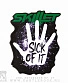 магнит металлический skillet "sick of it"