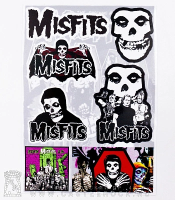 набор наклеек misfits 03 (стикерпак)
