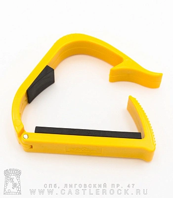 каподастр для классической гитары a007e-c (желтый)