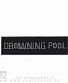 нашивка drowning pool (лого серое)