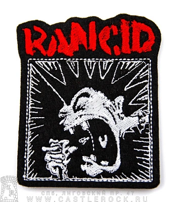 нашивка rancid (вышивка)